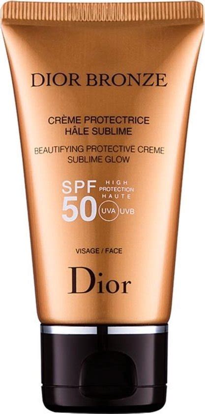 dior bronze crème protectrice hâle sublime spf50|dior bronze spf 30.